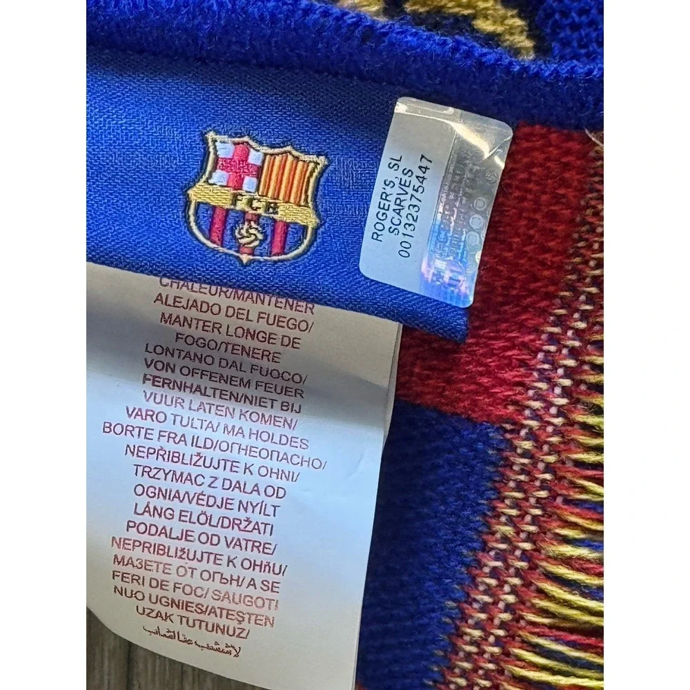 FC Barcelona FCB Soccer Scarf Blaugrana Football Fan Barçelona Barca